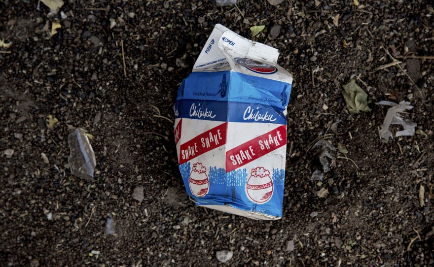 Shake Shake is a traditional beer that comes in cartons in Zambia. When a toilet can't be found, the container is used as a substitute.