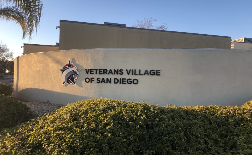 Veterans Village of San Diego's campus for drug and alcohol rehabilitation is shown on Jan. 27, 2022.