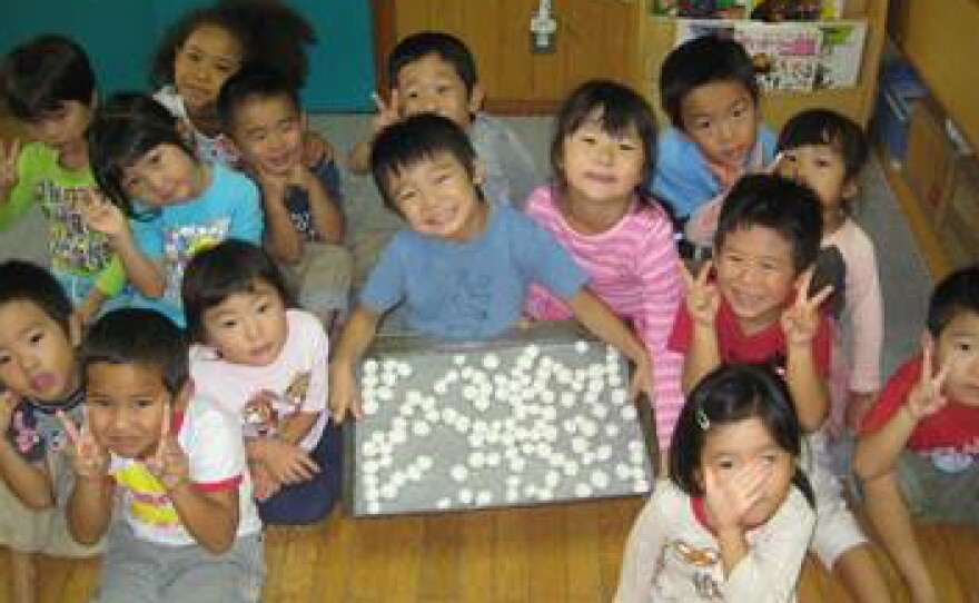 At the Hato Poppo Nursery School in Tokyo's Setagaya ward, the waiting list is as long as 1,200.