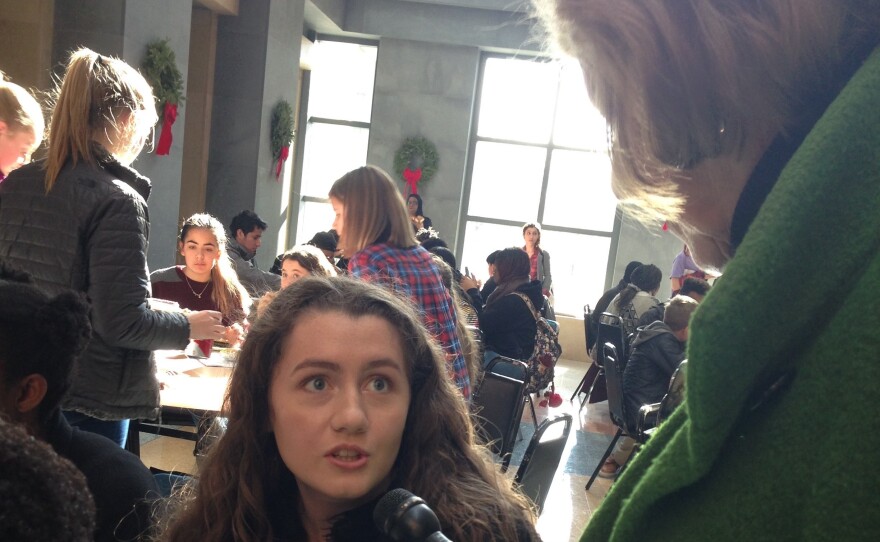 Soracha McGrath, high school senior at School Without Walls, reflects on the re-enactment of <em>Tinker v. Des Moines Independent Community School District</em>.