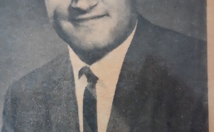 David Harr as a young United States Foreign Service Officer.