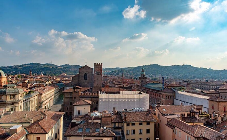 Scenic view of Bologna, Italy from “Handel: Italian Style,” the final episode of the miniseries NOW HEAR THIS on GREAT PERFORMANCES.