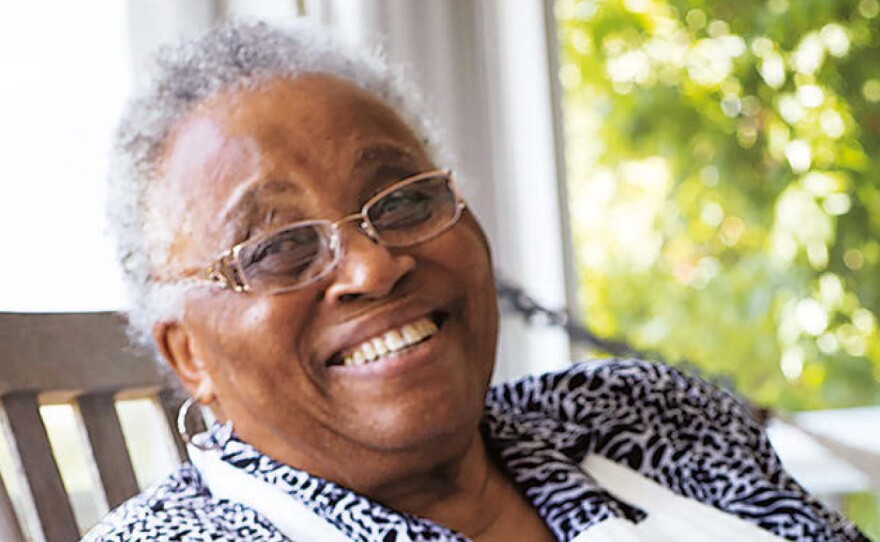 <strong>Hear the story: <a href="https://www.npr.org/2022/08/15/1116289080/for-this-89-year-old-gullah-geechee-chef-cooking-is-about-heart">For this 89-year-old Gullah Geechee chef, cooking is about heart</a> </strong><em>Gullah Geechee Home Cooking </em>by Emily Meggett.