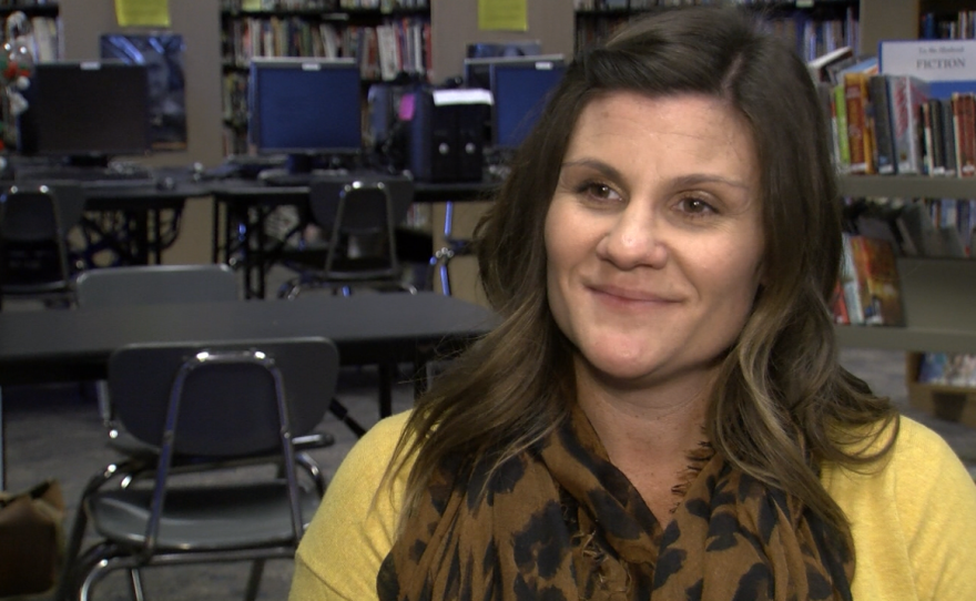 Jenny Moore discusses special education at Guajome Park Academy in Vista, Dec. 19, 2016.