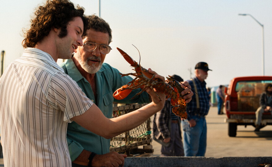 Tony, played by Dominic Sessa, develops a love for preparing and cooking meals under the mentorship of a chef played by Antonio Banderas.