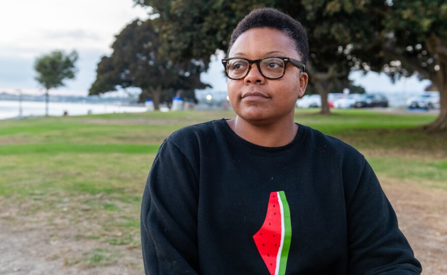 Kaiser patient Christina Jones photographed on December 3, 2024.