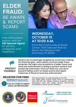 Elder Fraud Prevention Information Session