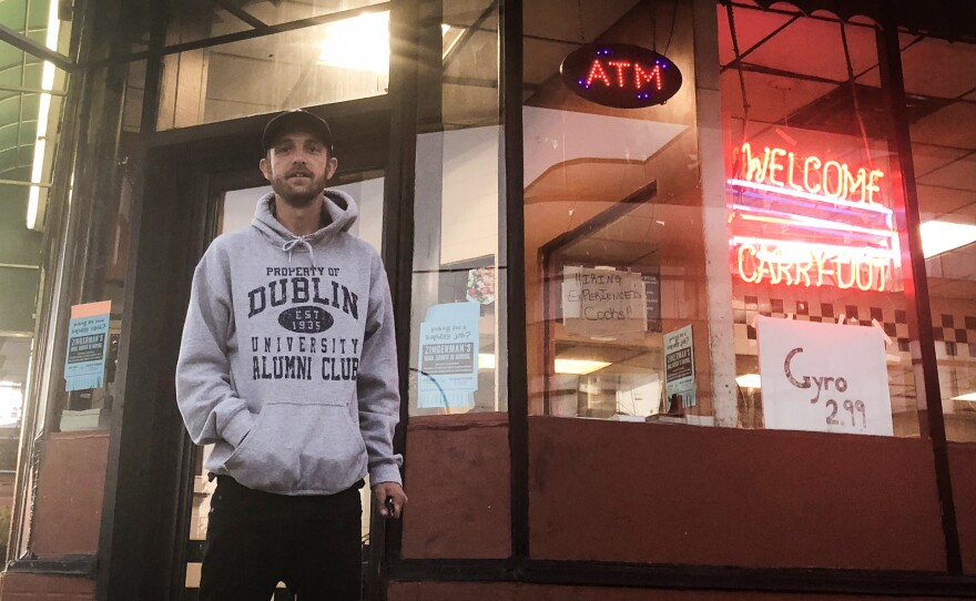 Nick Patton, Dawn Green's son, has struggled since leaving Willow Run. Like many who entered the workforce during the recession, he has struggled to find his footing.