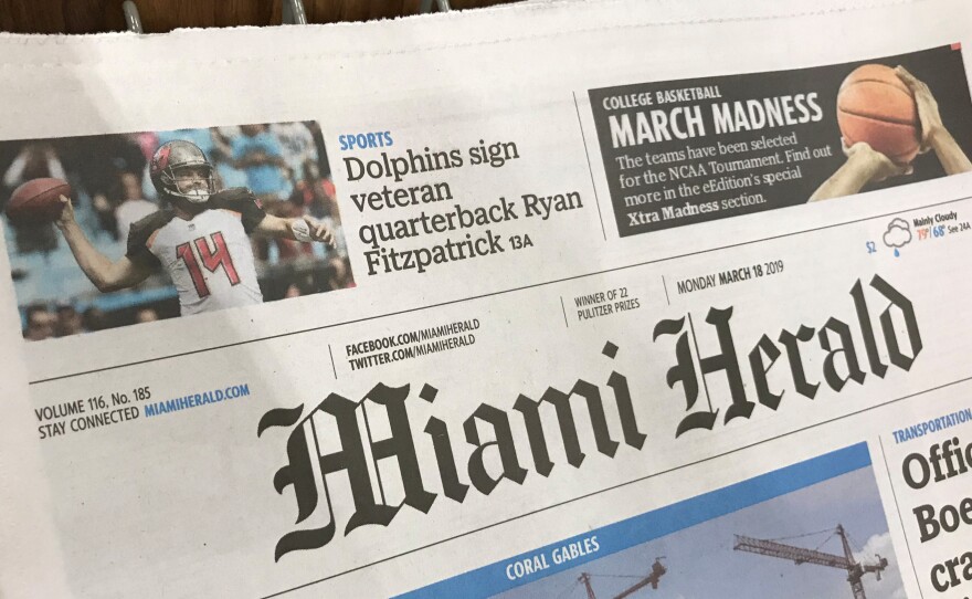 McClatchy acquired Knight Ridder, the owner of the Miami Herald and dozens of other newspapers, in 2006 but sold off several of those papers.