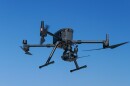 A Chula Vista Police Department drone lands on the agency's rooftop in this undated photo.