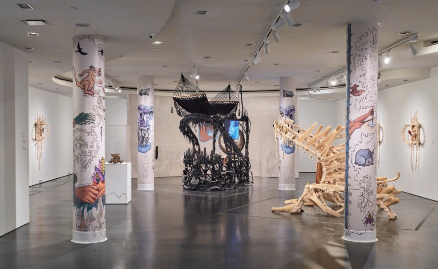 The show "Tierra Blanca Joven" is on view from April 8 to September 18, 2022 at the Brooklyn Museum.