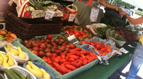 A San Diego farmers market.