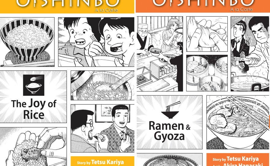 Oishinbo, written by Tetsu Kariya and drawn by Akira Hanasaki, is one of the oldest of the food manga.