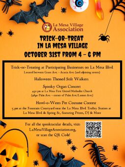 Halloween in La Mesa Village