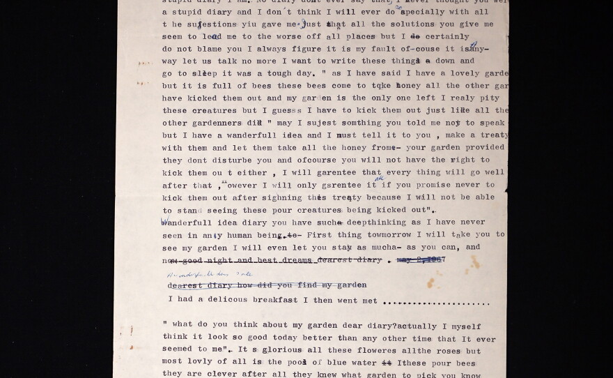 Raja Shehadeh's first diary entry from May 11, 1967.