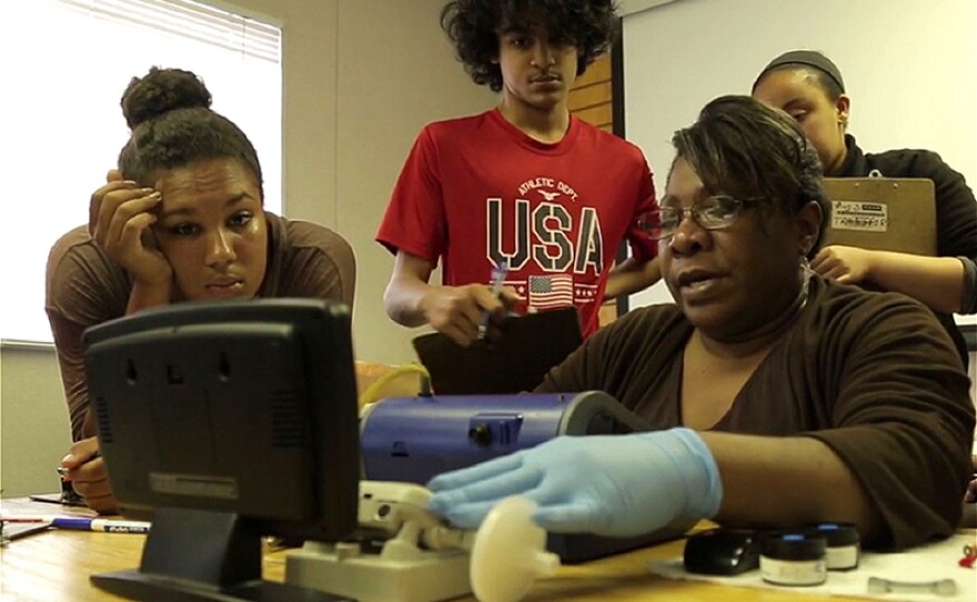 Cassandra Martin and her family suffer from asthma, but she joined with neighbors to count trucks emitting pollutants as part of the West Oakland Environmental Indicators Project, which resulted in positive changes in local air quality.