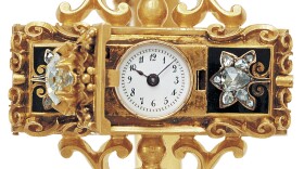 According to Aja Raden, a Hungarian countess commissioned the first wristwatch from watchmaker Patek Philippe around 1868. "[It] was a spectacularly expensive piece of jewelry," the author says.