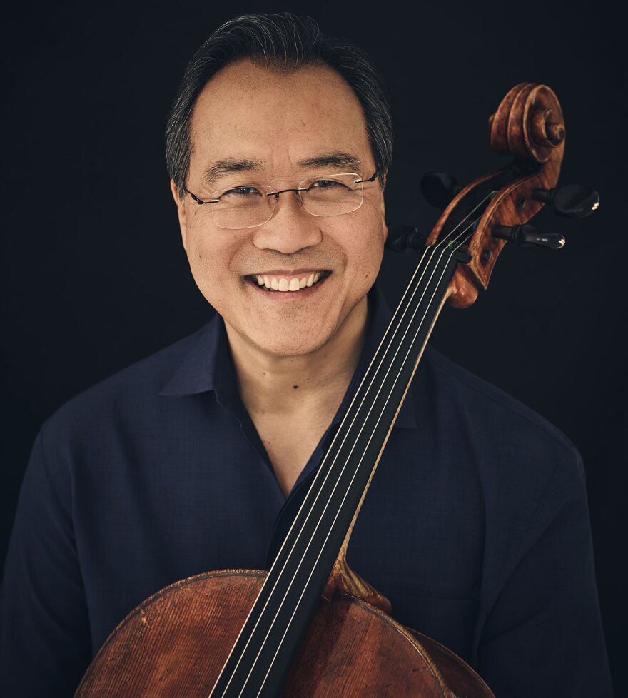 Cellist Yo-Yo Ma is shown in an undated photo.