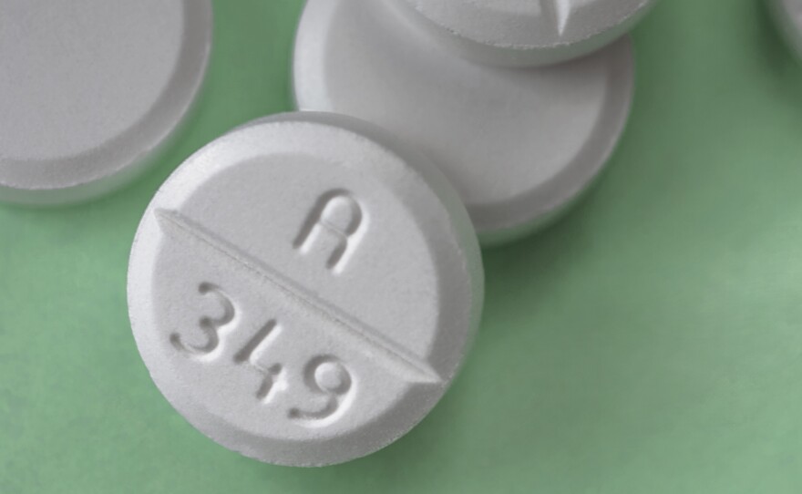 Oxycodone pills. A jury in Ohio on Tuesday found major Pharmaceutical chains liable for helping fuel the opioid crisis.