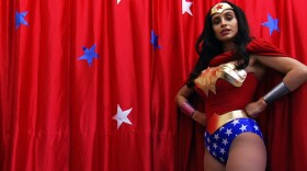 Valerie Perez as Wonder Woman.