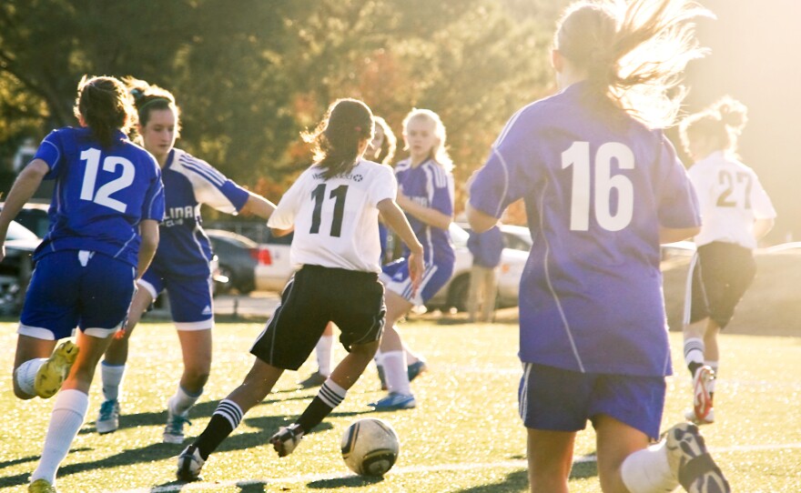 Very few girls get the recommended 60 minutes of exercise daily. But physical activity could help with school, a study says.