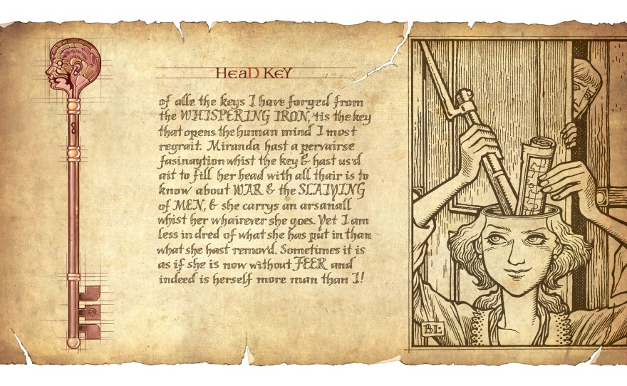 The Head Key from "Locke & Key."