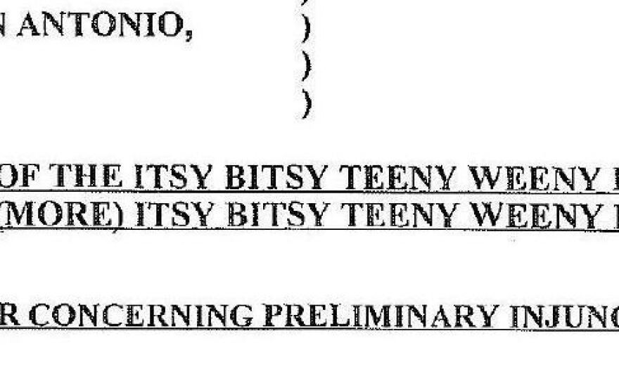 The judge's name for the case says quite a bit about his opinion.