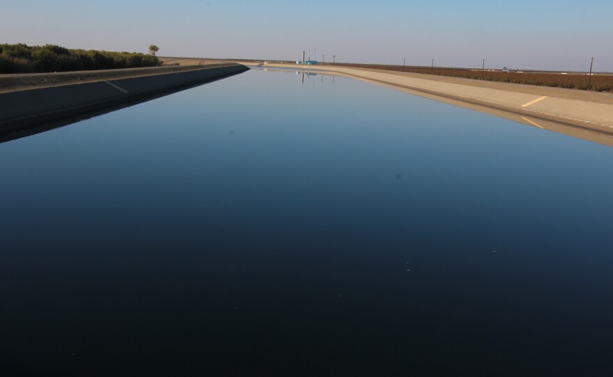 The San Luis Canal delivers water from northern California to Westlands Water District, but it has delivered none during the past two years.