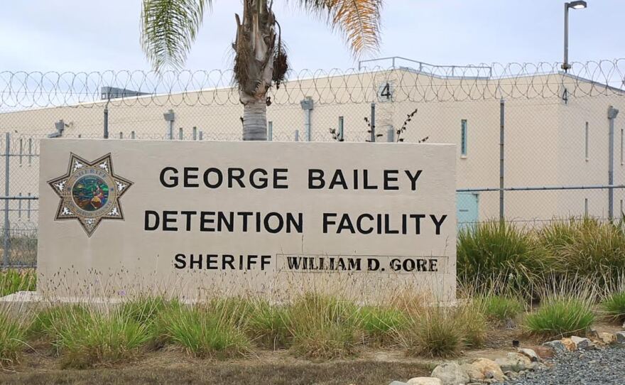 Outside the George Bailey Detention Facility in San Diego,  July 21,2015.