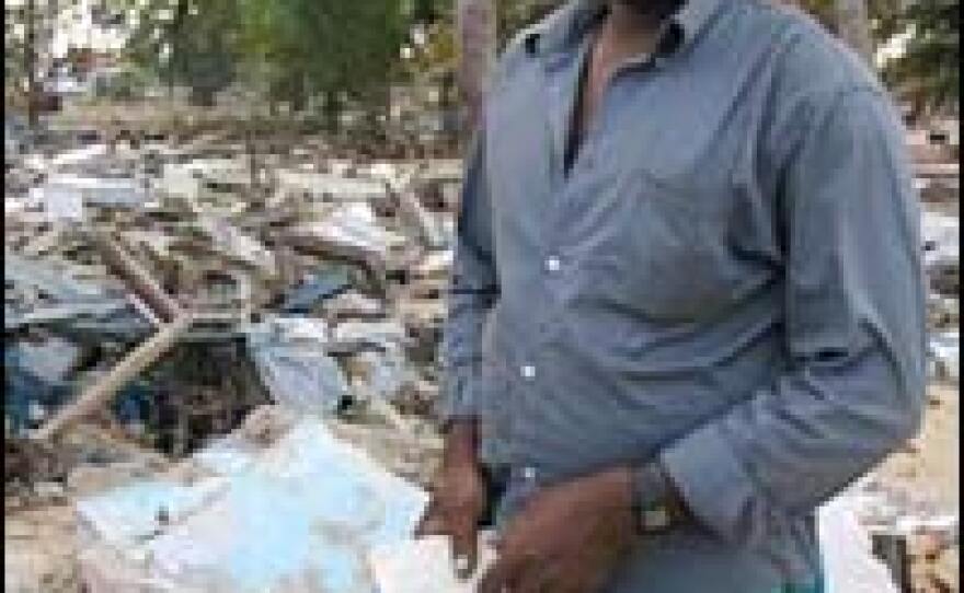 John Bosco is among the fisherman along Sri Lanka's northern coast who were affected by the tsunami. He lost his brother, grandparents and boat to the killer waves.