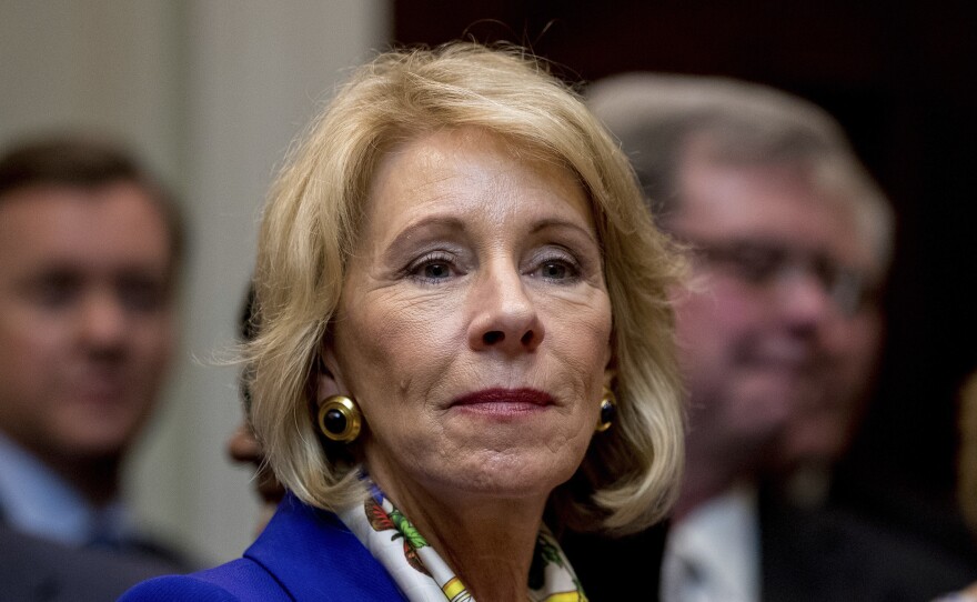 U.S. Education Secretary Betsy DeVos