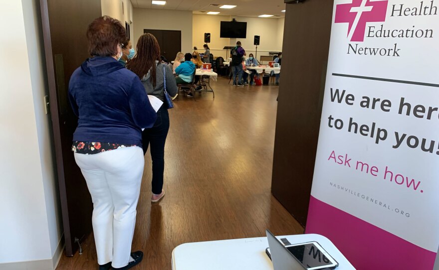 Lee Chapel A.M.E. in Nashville, has hosted multiple vaccination events but doesn't plan to restart in-person worship services until at least July 4.