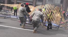 Team Ruck assists in chaotic aftermath of Boston Marathon bombings.