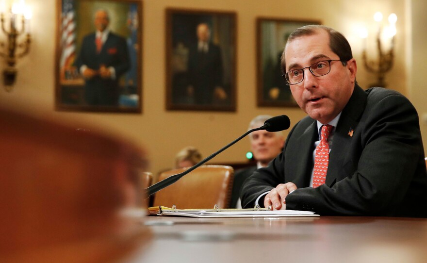 Health and Human Services Secretary Alex Azar faced questions Wednesday from the House Ways and Means Committee about Idaho's move.