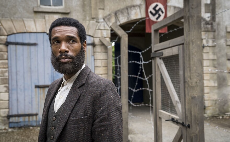 Parker Sawyers as Albert in MASTERPIECE: WORLD ON FIRE Season 2.