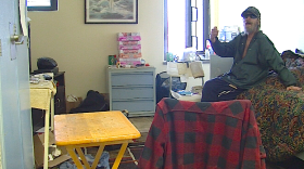 Douglas "Hutch" Hutchison lives in a studio apartment in downtown San Diego. He used to live on the corner of 10th and B. 