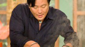 Chef Ming Tsai, host of the television series SIMPLY MING. 