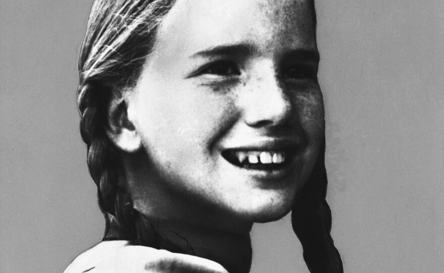 Melissa Gilbert, who played Laura Ingalls on Little House on the Prairie, poses in October 1976.
