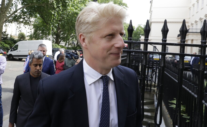 Jo Johnson, brother of Britain's prime minister, Boris Johnson, resigned from Parliament and his brother's Cabinet on Thursday.