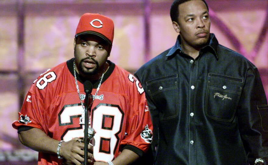 Ice Cube and Dr. Dre, two members of N.W.A, will be in the Rock and Roll Hall of Fame. Acts like The Smiths and Nine Inch Nails were overlooked. The prog rock band Yes got a no.