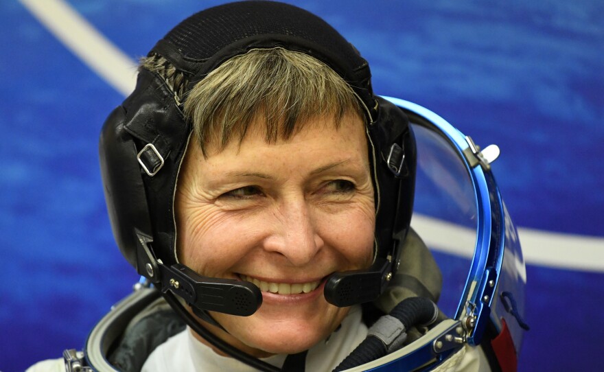 Early next year astronaut Peggy Whitson will celebrate her 57th birthday and become the oldest woman in space as she orbits the Earth on the International Space Station.