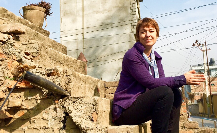 Moira Reddick is known as the "earthquake lady." Her job is to help the government prepare for the possibility of a big quake — and create a plan for the aftermath.