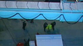 Marine recruit arrested after runway sprint on Jan. 17, 2013.
