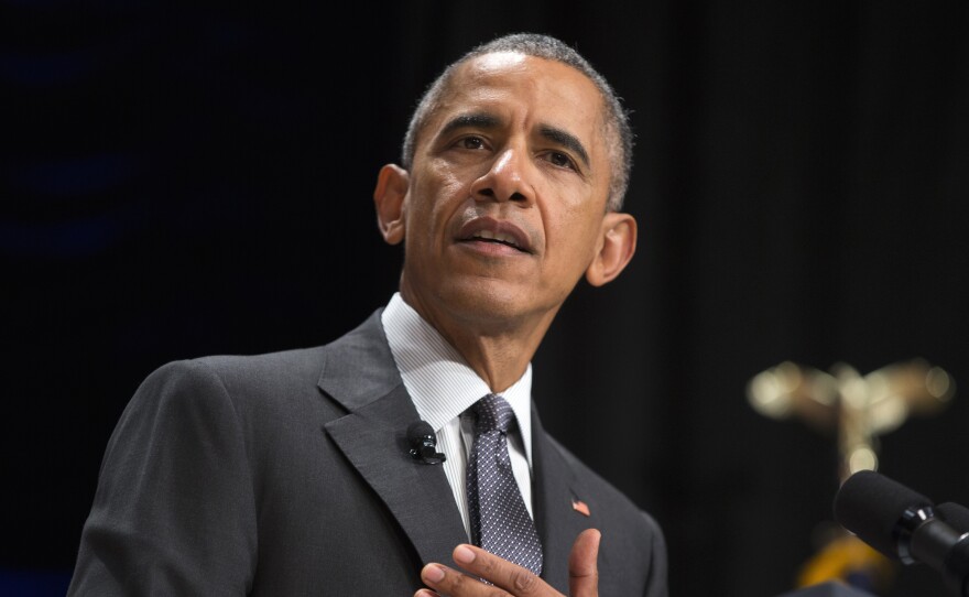 President Obama said Thursday that he's taking "very seriously" the possibility that a bomb brought down a Russian plane in Egypt on Saturday, killing all aboard.