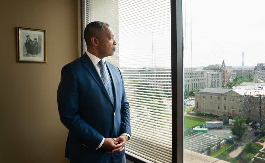 Karl Racine, attorney general of the District of Columbia, launched the juvenile restorative justice program. He believes the concept promotes public safety.