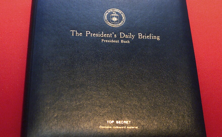 The President's Daily Briefing is the top-secret intelligence report presented to the president every weekday. By tradition, the briefing is also offered to a president-elect, though officials say this hasn't happened yet with Joe Biden.