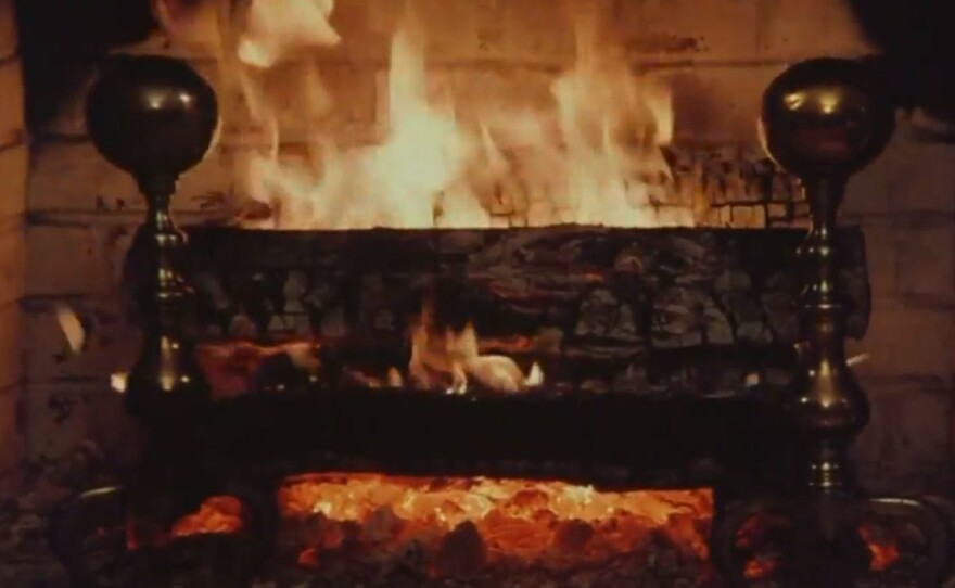Gather 'Round The Screen To Enjoy The Warmth Of The Streaming Yule Log