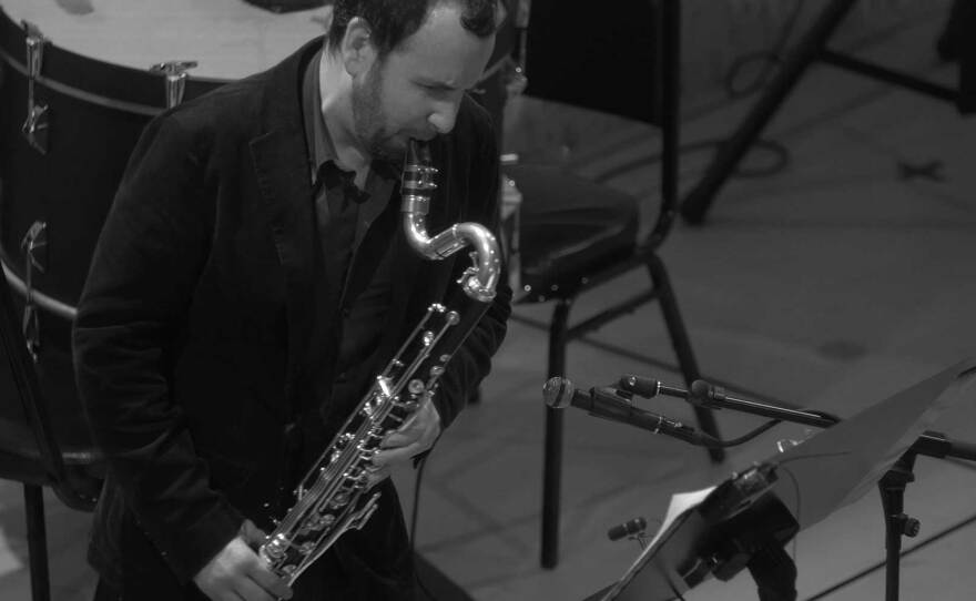 Bass clarinetist Joshua Rubin performs in an undated photo.