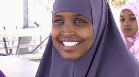 Shukri Abdi said she remembers struggling to focus on classwork at Crawford High School because there was no halal food for her to eat on campus. Now she's working with community groups City Heights Hope and the Food Justice Momentum Team to bring halal options to local campuses. She says she doesn't want her son to face the same challenges.