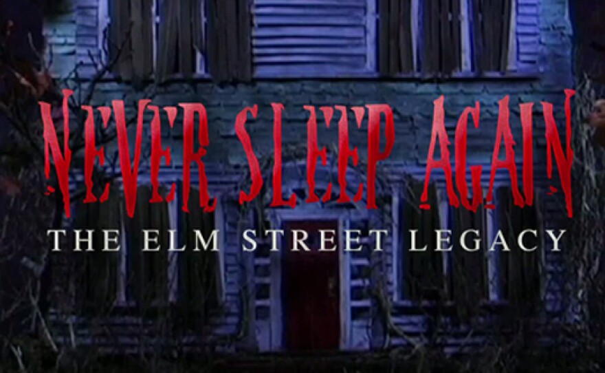 Promotional poster for the documentary "Never Sleep Again: The Elm Street Legacy."